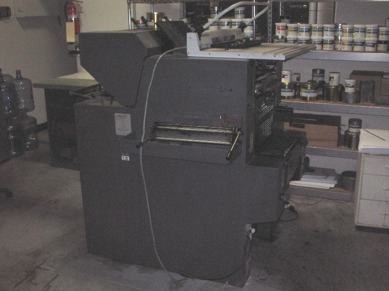 Heidelberg QM 46-2 Press with air dryer  STK #5066-3125